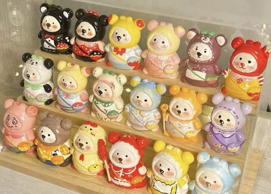 DIY Paint Your Own Plaster Bear Kit ~